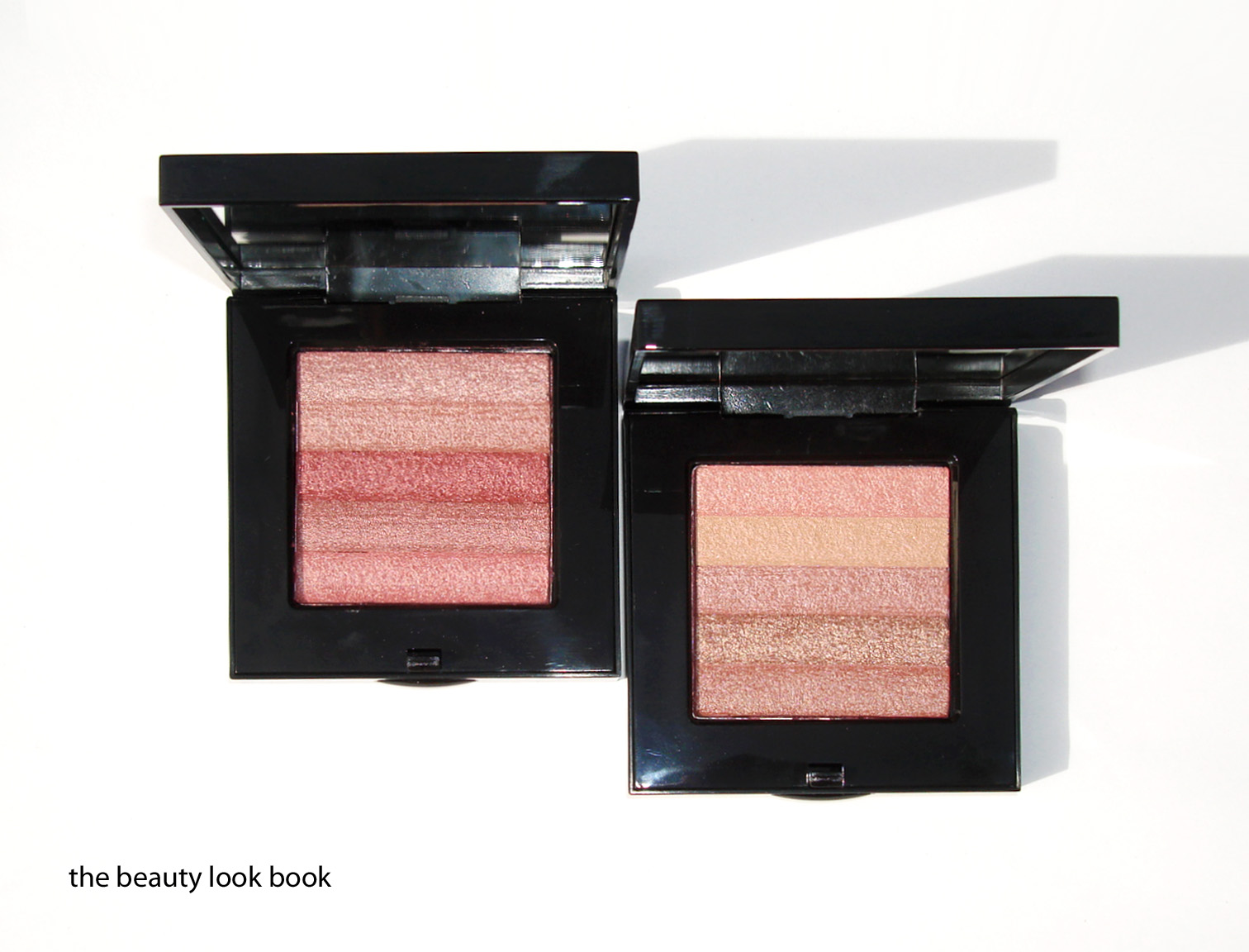 Bobbi Brown Shimmer Bricks in Wild Rose and Rose Gold - The